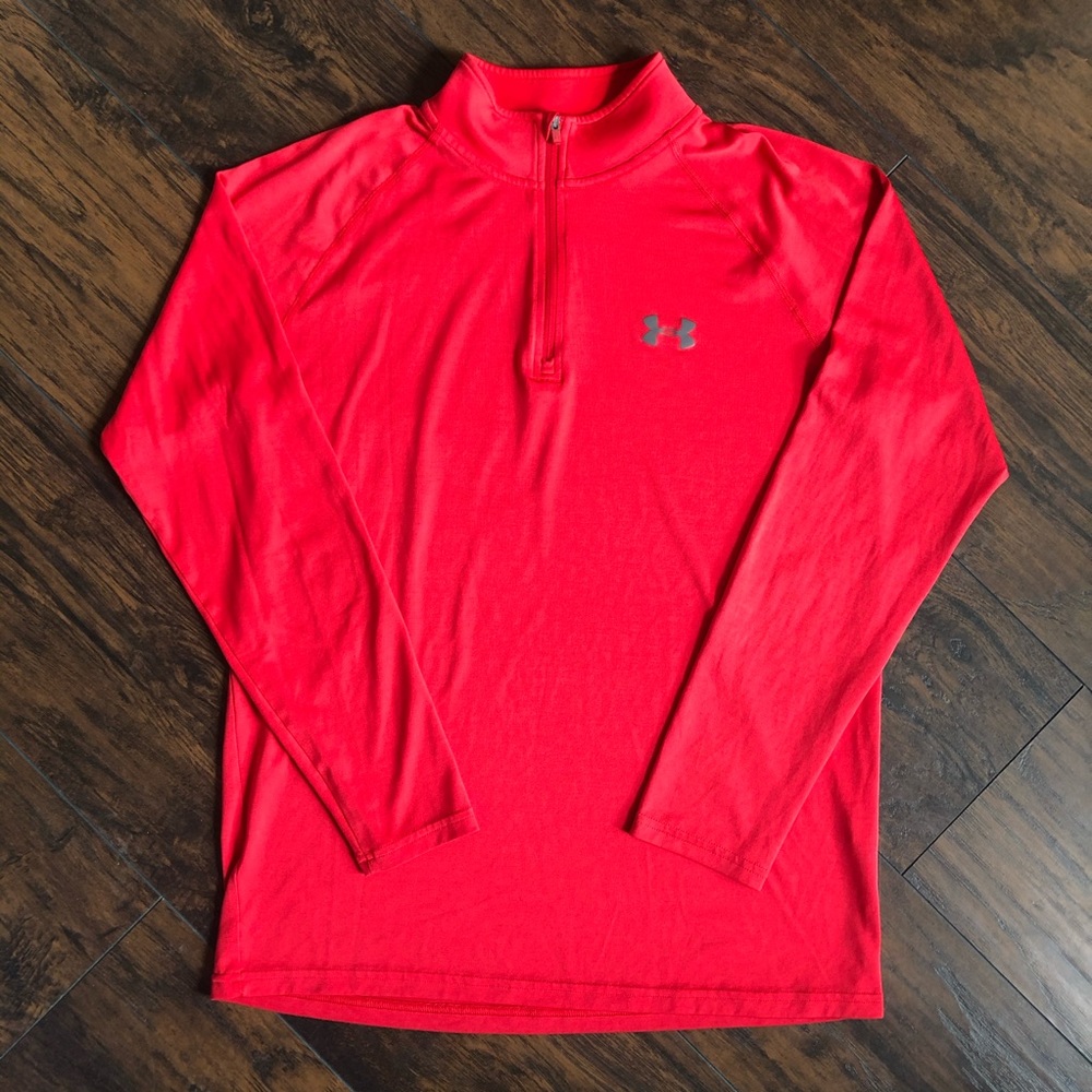 Mens Under Armour 1/4 zip Heatgear Pullover Small
